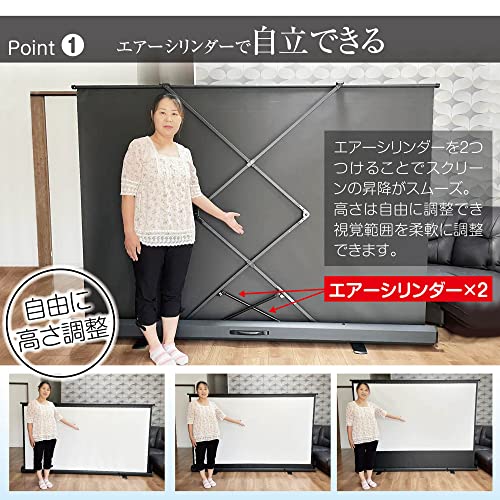 TOP.STAR - プロジェクタースクリーン 60インチ 16:9 (PJS-60